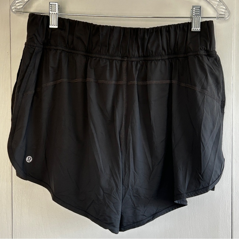 Lululemon Black Running shorts Size 10